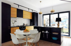 House of Sylphina interior design, Dalston. Kitchen dining room