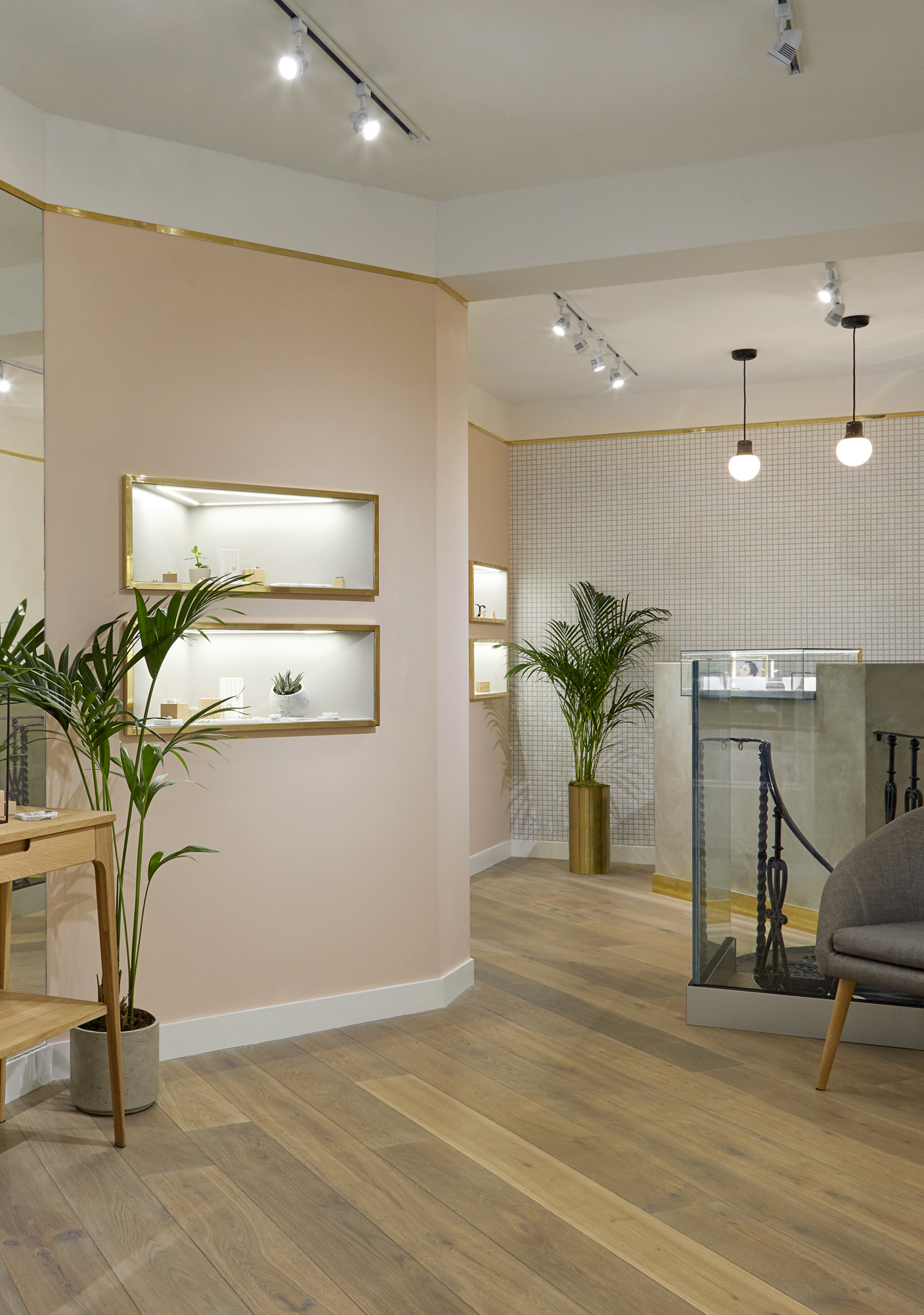 House of Sylphina commercial interior design for Astrid and Miyu flagship, London.